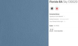 C6 LEATHER FLORIDA SKY