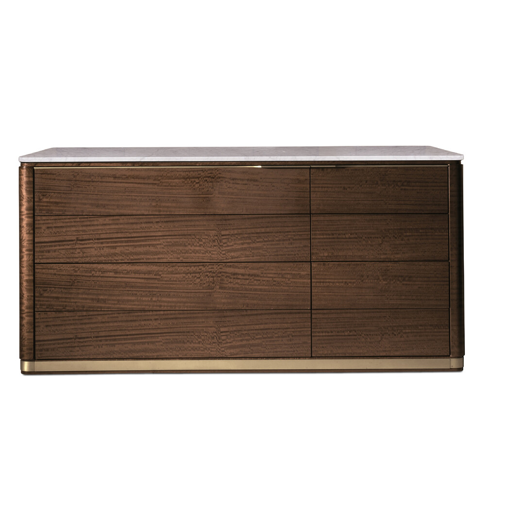 CÓMODA DOBLE (Mármol & Frente madera)