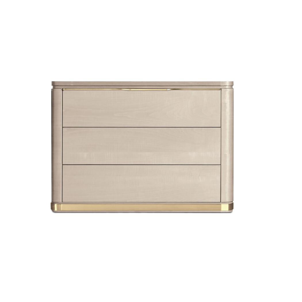 MESITA DE NOCHE (Tapa madera & Frente madera)