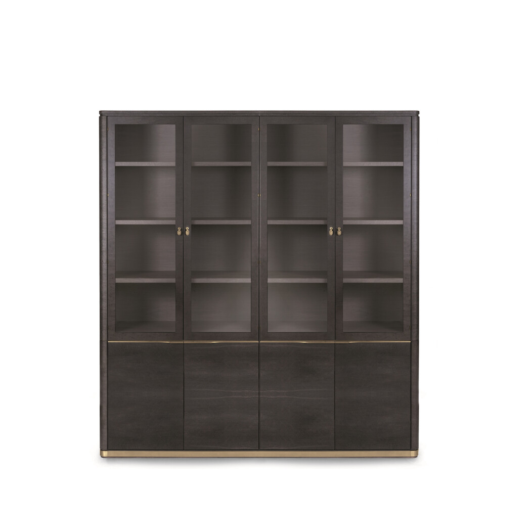 BOOKCASE WITH DOORS