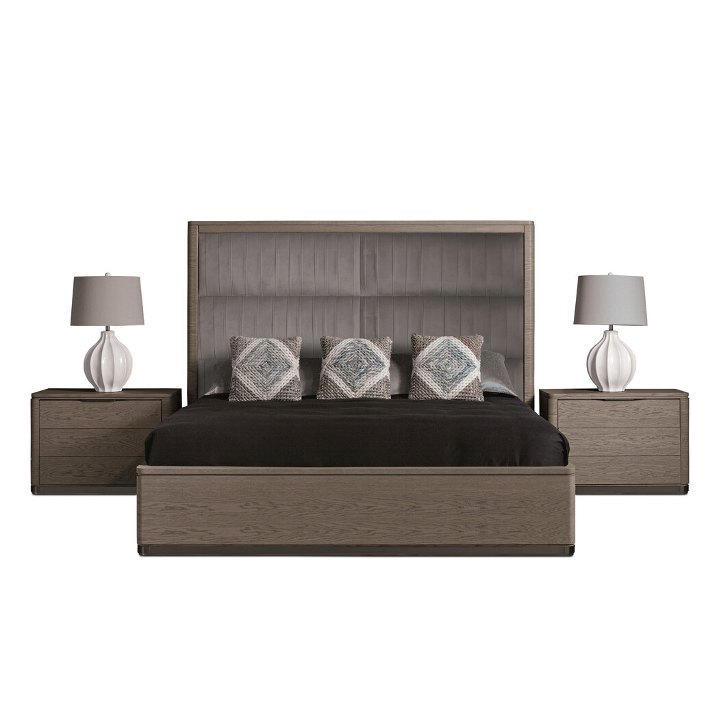 CAMA KING TAPIZADO (USA)