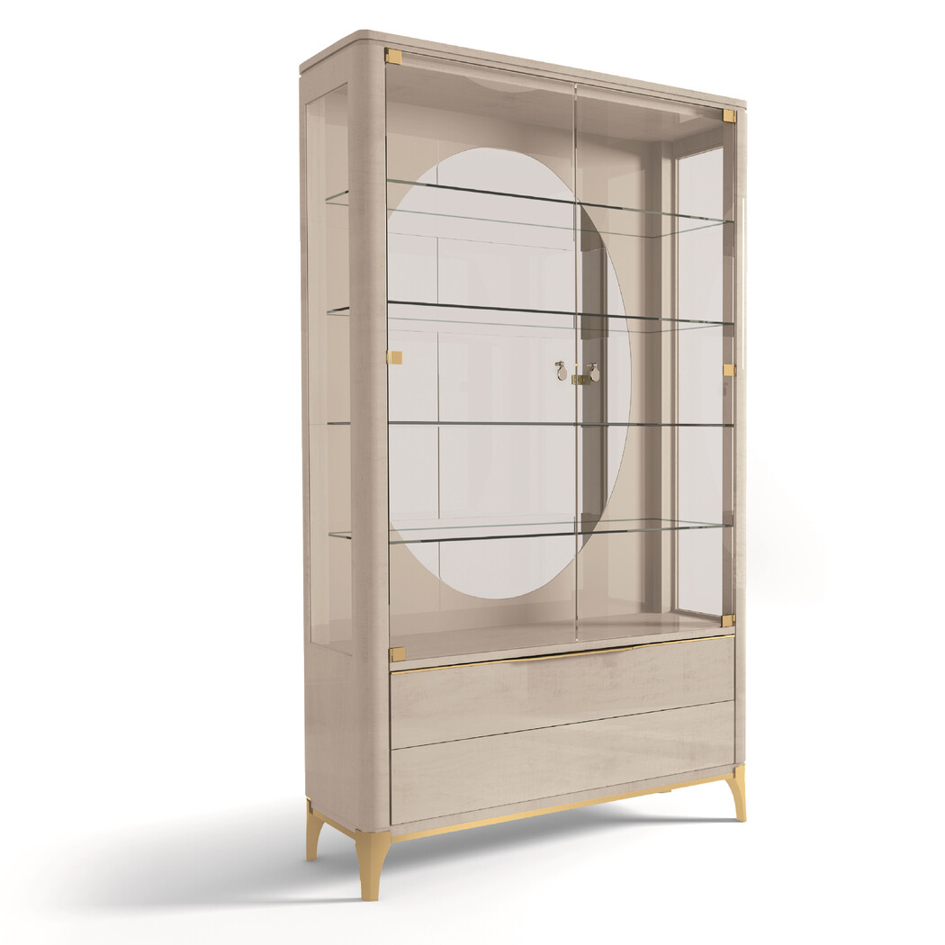 DISPLAY CABINET (Wooden fronts)