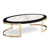 OVAL COCKTAIL TABLE (Marble top)_image