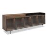 5 GLASS DOOR CREDENZA (Porcelain Stoneware)_image