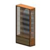DISPLAY CABINET (Leather front)_image