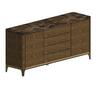 CREDENZA (Marble top & Wooden fronts)_image